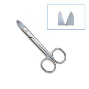Serrated Trimming Scissors