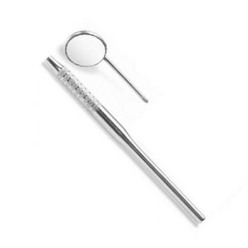 Surface Coated Small Mirror & Handle